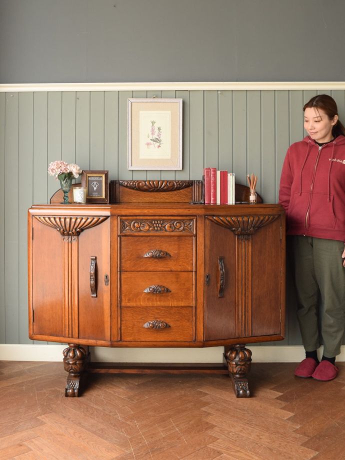 期間限定価格】英国 ヴィンテージ家具 イギリス キャビネット チェスト