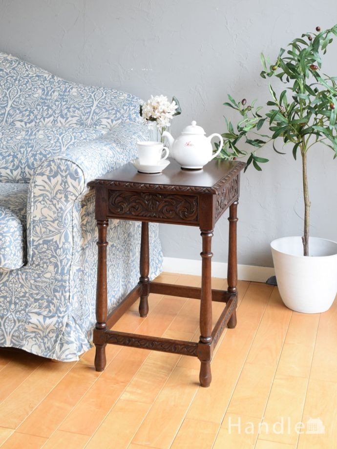 イギリス アンティーク 家具 オケージョナルテーブル 1930年頃 617A