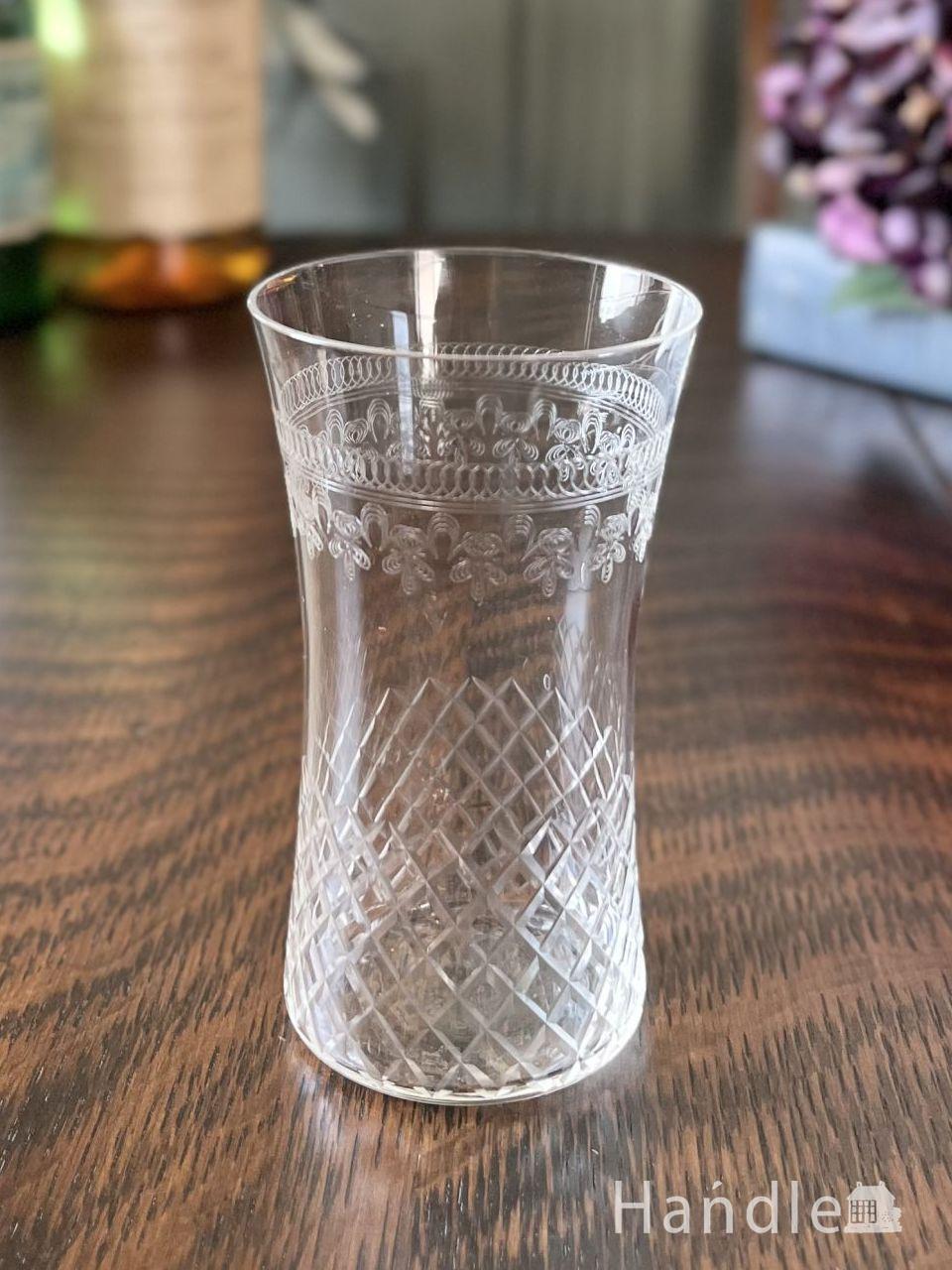 英国アンティークのシルバープレートの食器、おしゃれなワイングラス(k