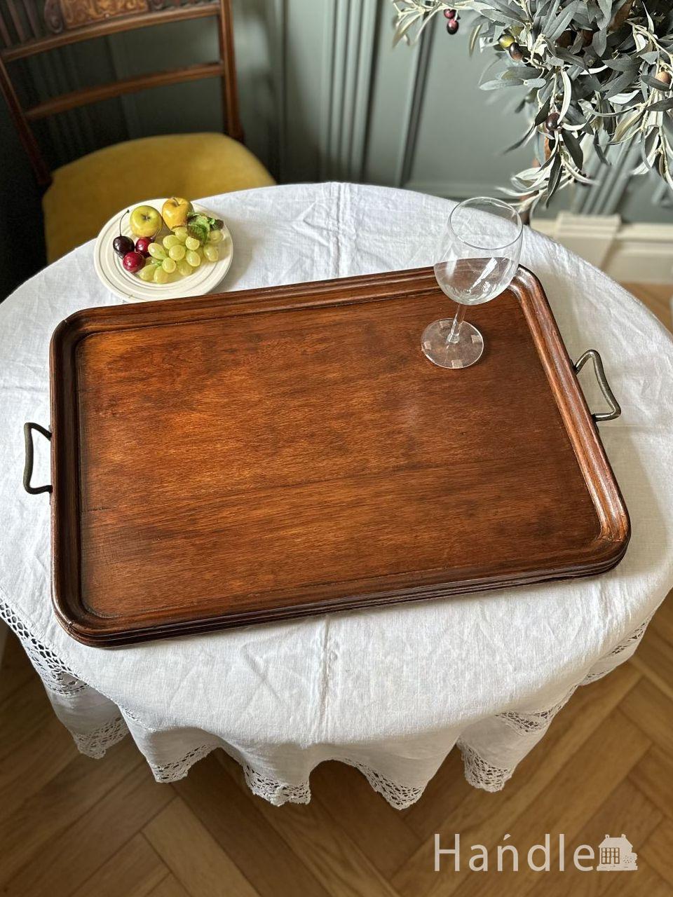 値下げ！ イギリス アンティーク 木製トレイ ヴィンテージ 雑貨 北欧