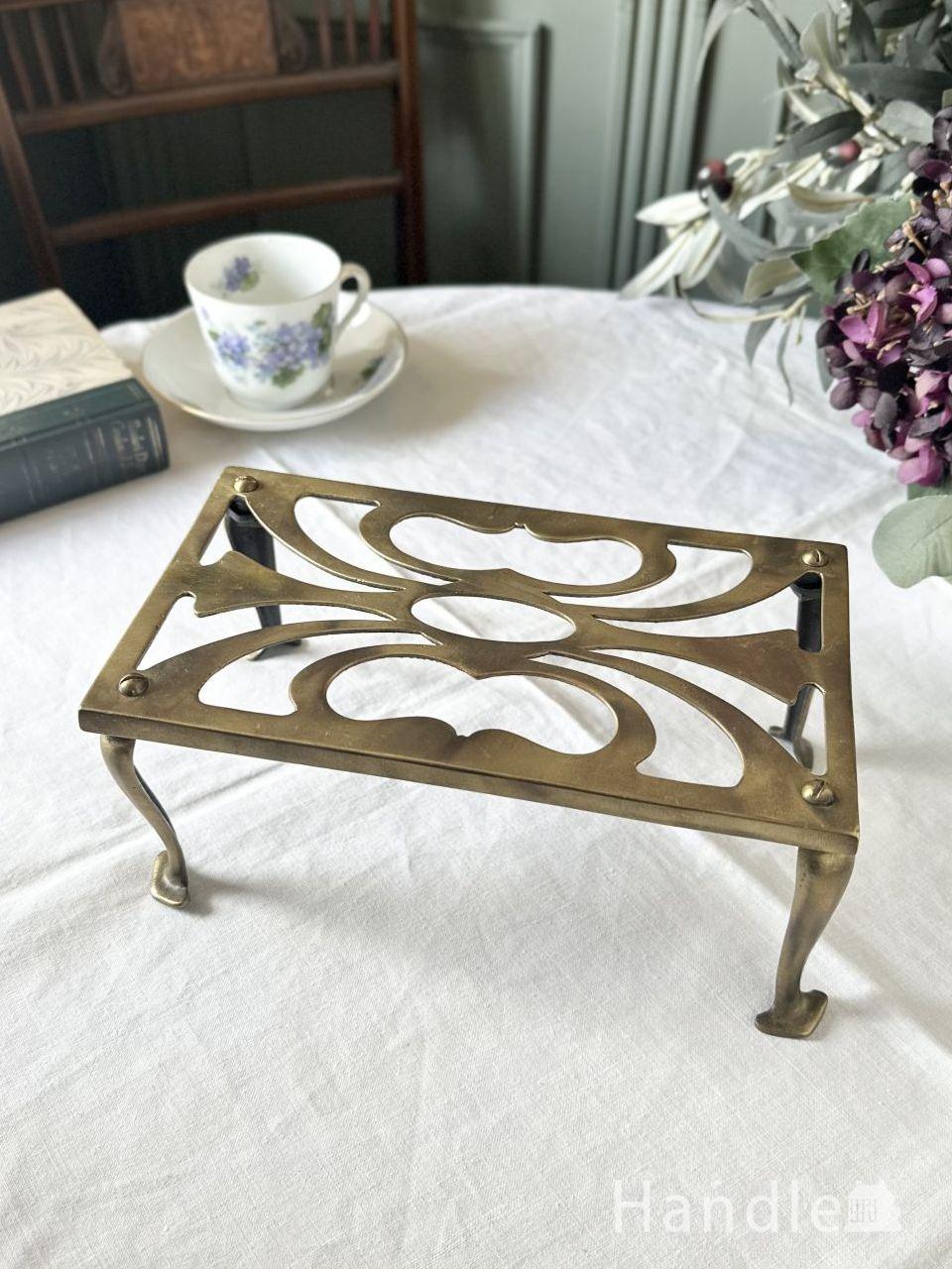 葡萄の透かしのティーケトル【シルバープレート】 スタンド / バナー