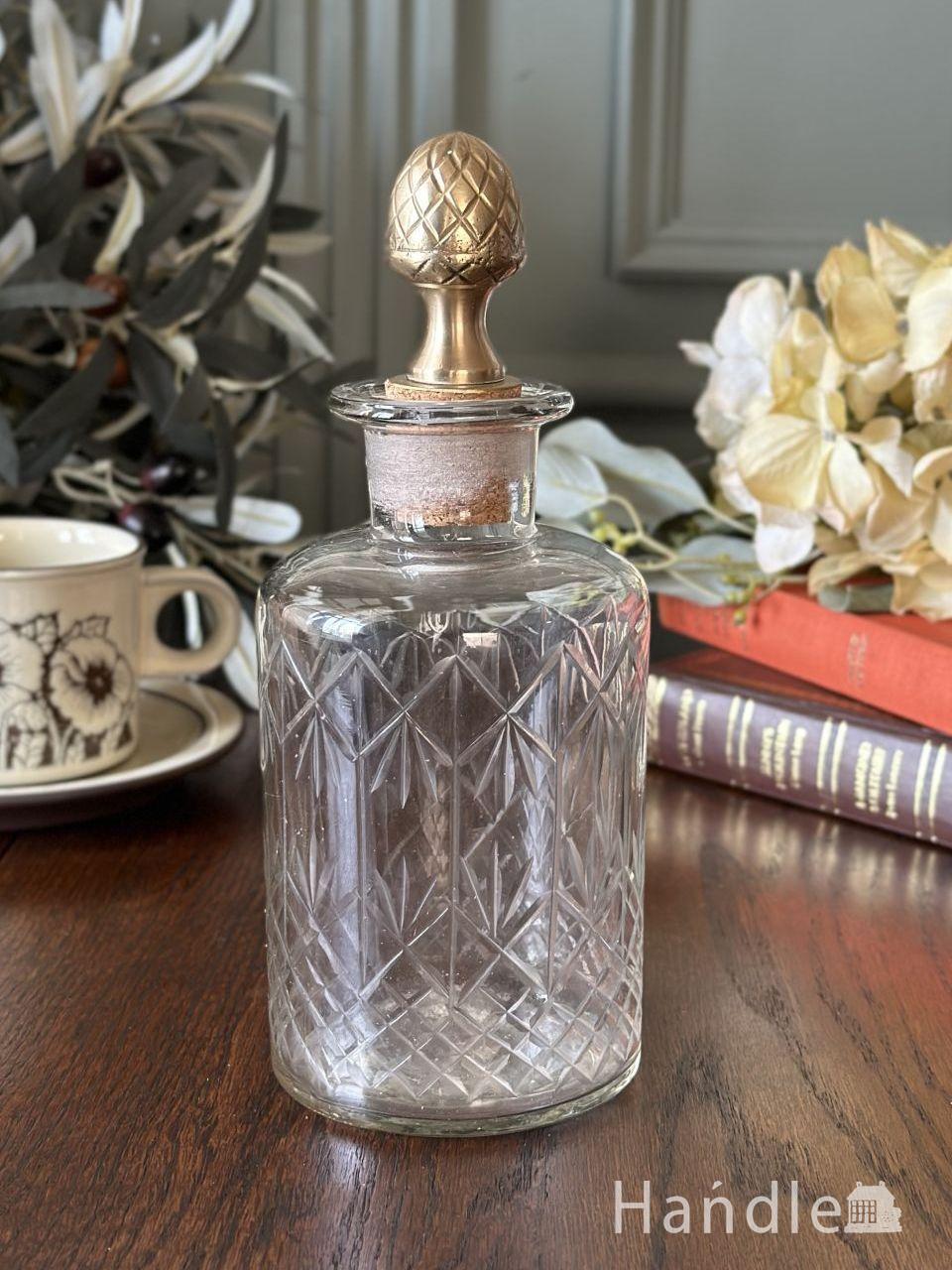 アンティーク風のおしゃれなガラス雑貨・ガラスボトル