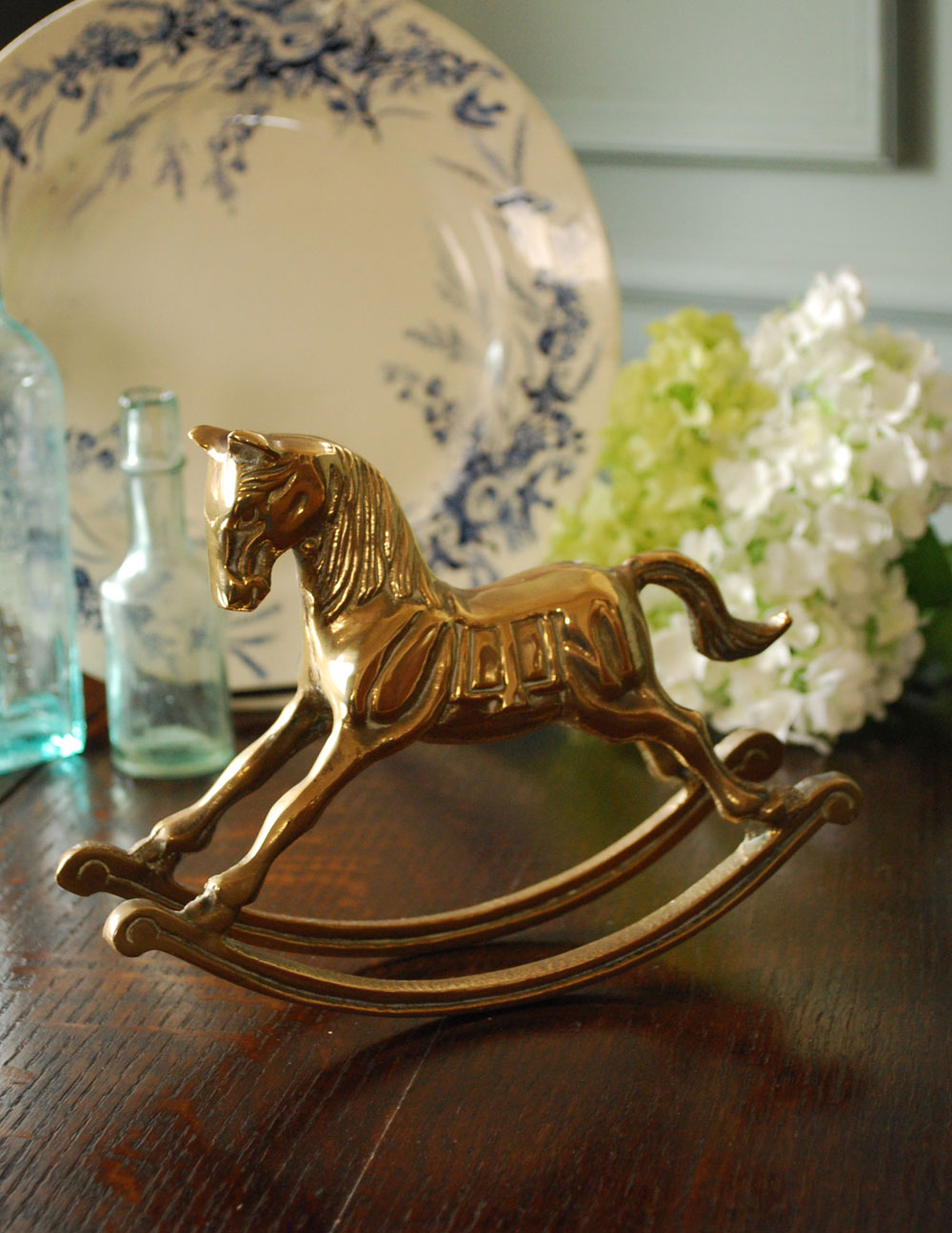 輓馬 馬 シャイヤー クライスデール アンティーク イギリス製 オブジェ