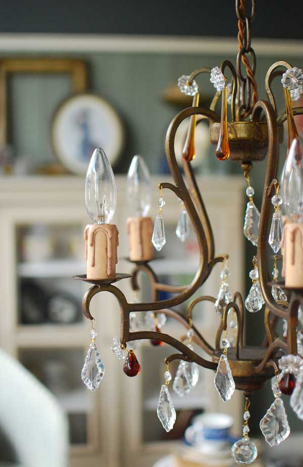 ぐり Handleオリジナルアンティーク風シャンデリア(ラルム・L） Handle