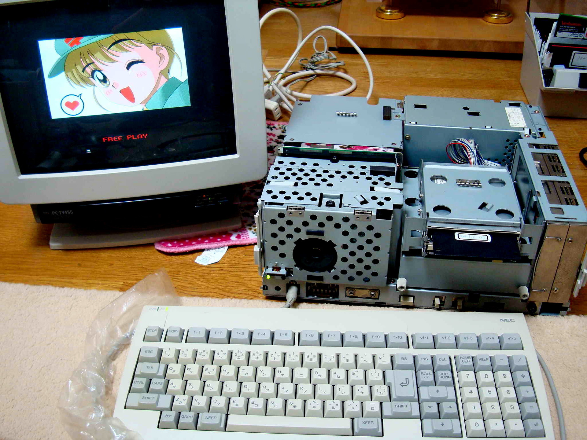 PC-9821 Cf Cxディスプレイ 難あり PC-9821 Cf Cxディスプレイ 難あり