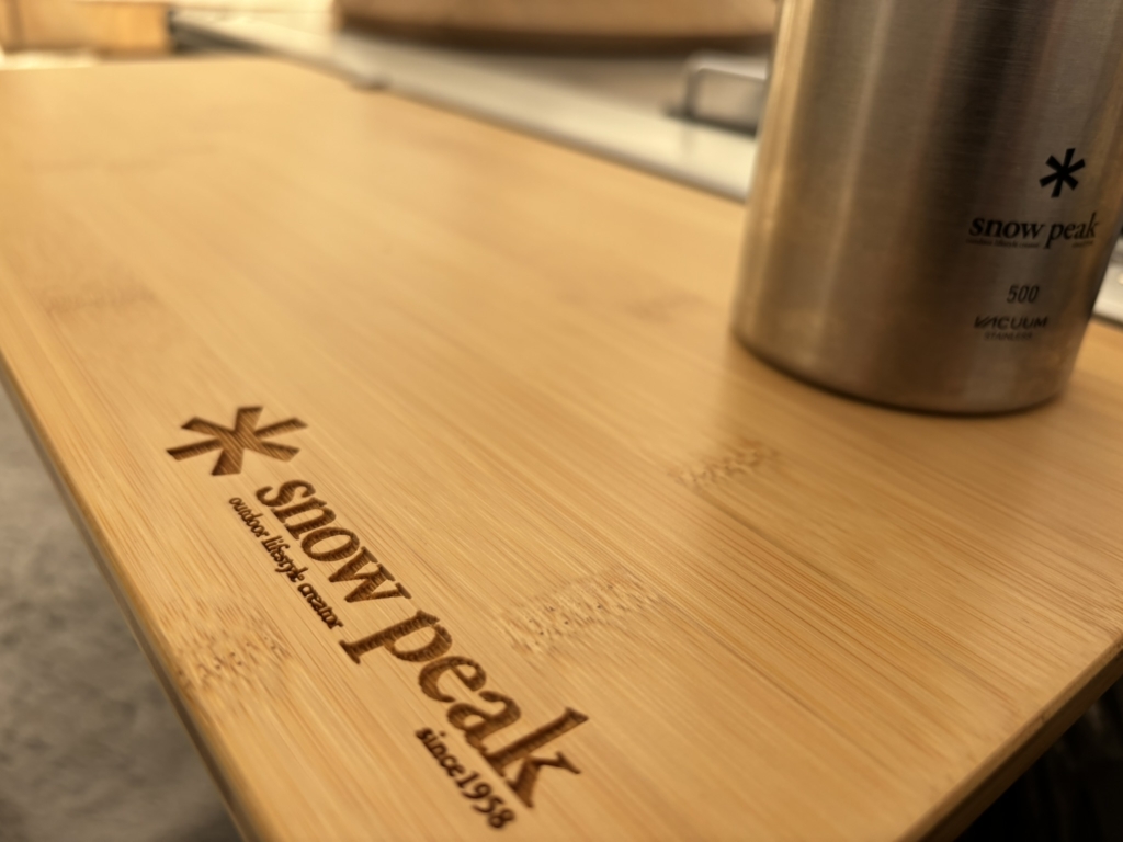 スライドトップハーフ竹2枚 peak スノーピーク スライドトップハーフ竹