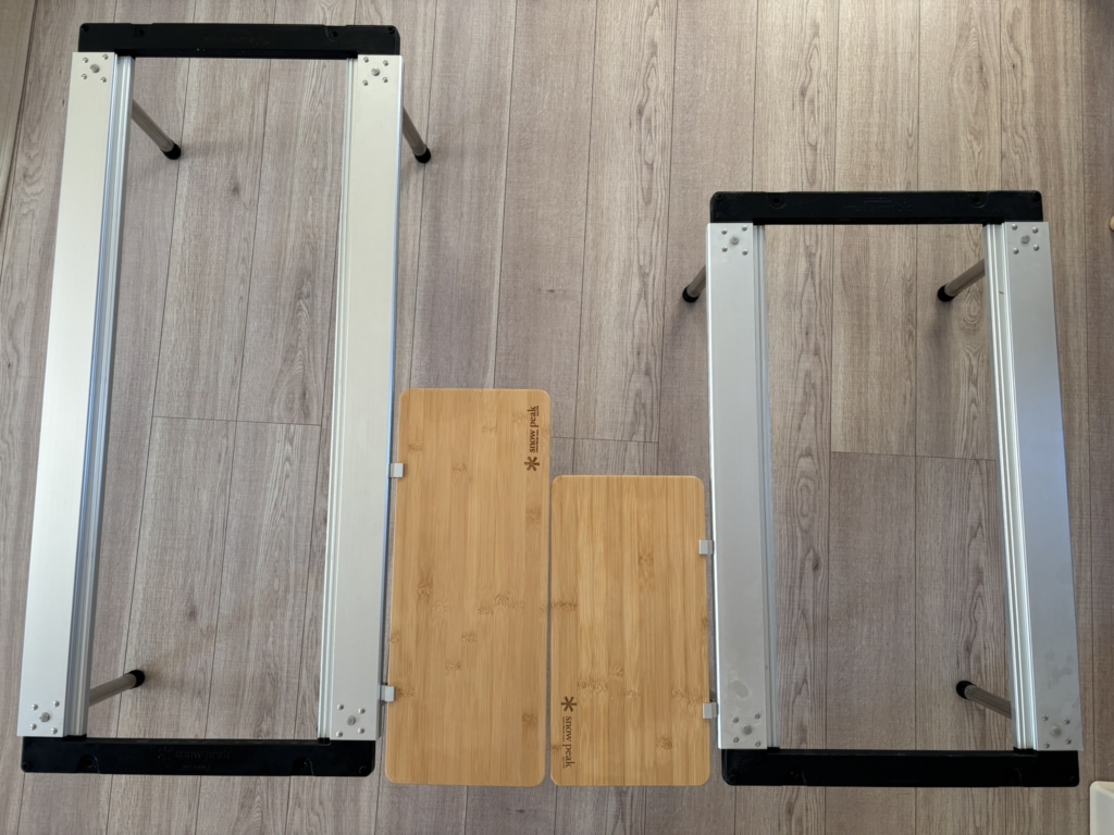 スライドトップハーフ竹2枚 peak スノーピーク スライドトップハーフ竹