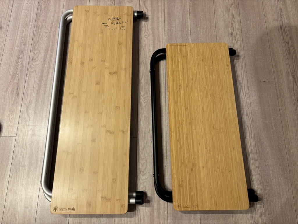 レビュー】スノーピーク フォールディングシェルフ｜ロングとLight