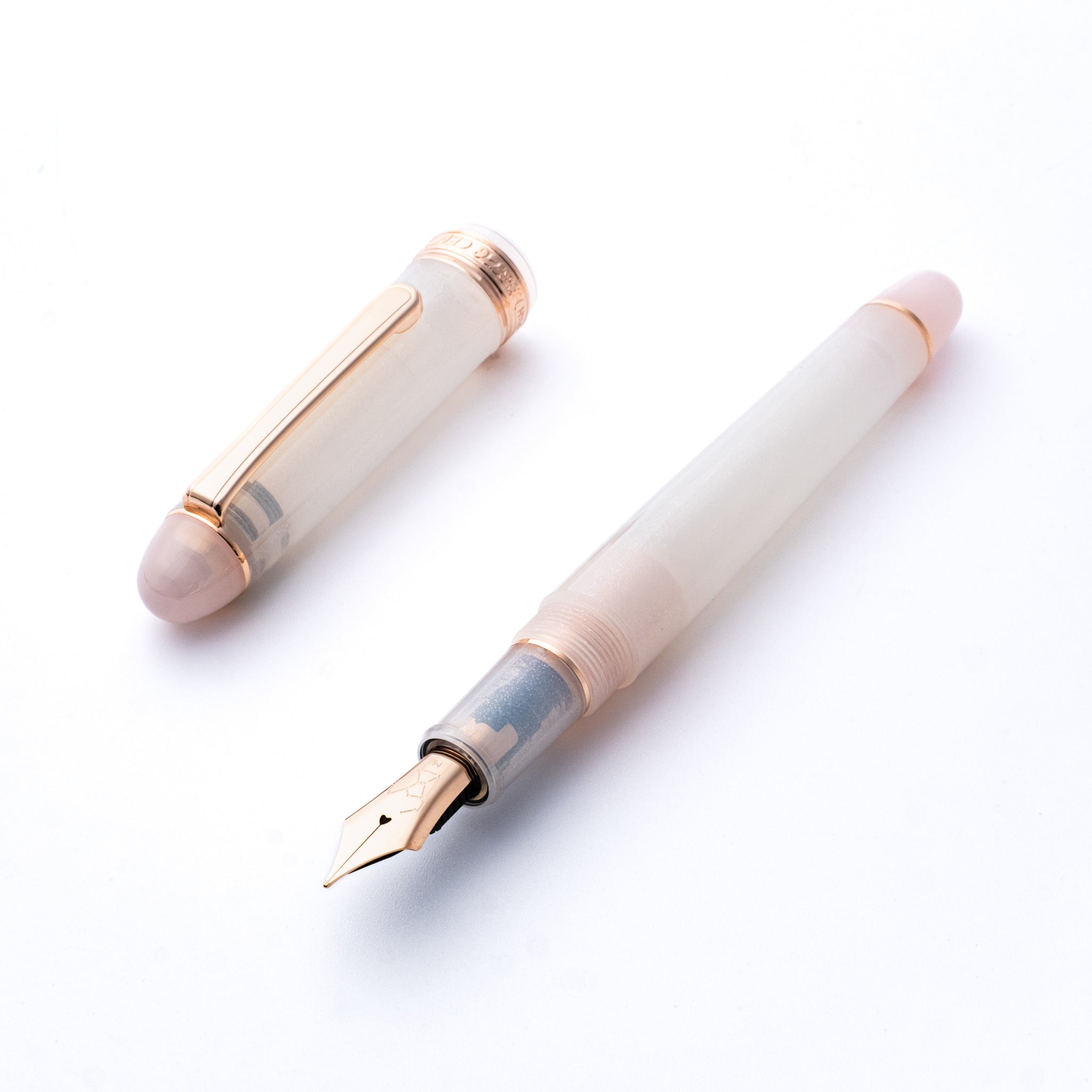 八文字屋 70周年限定 紅花と本 キャップレス 万年筆 パイロット