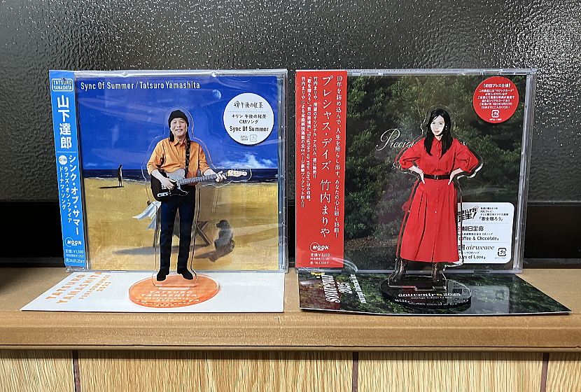 山下達郎 竹内まりや フィギュア ライブ タツローくん MARIYA CHAN