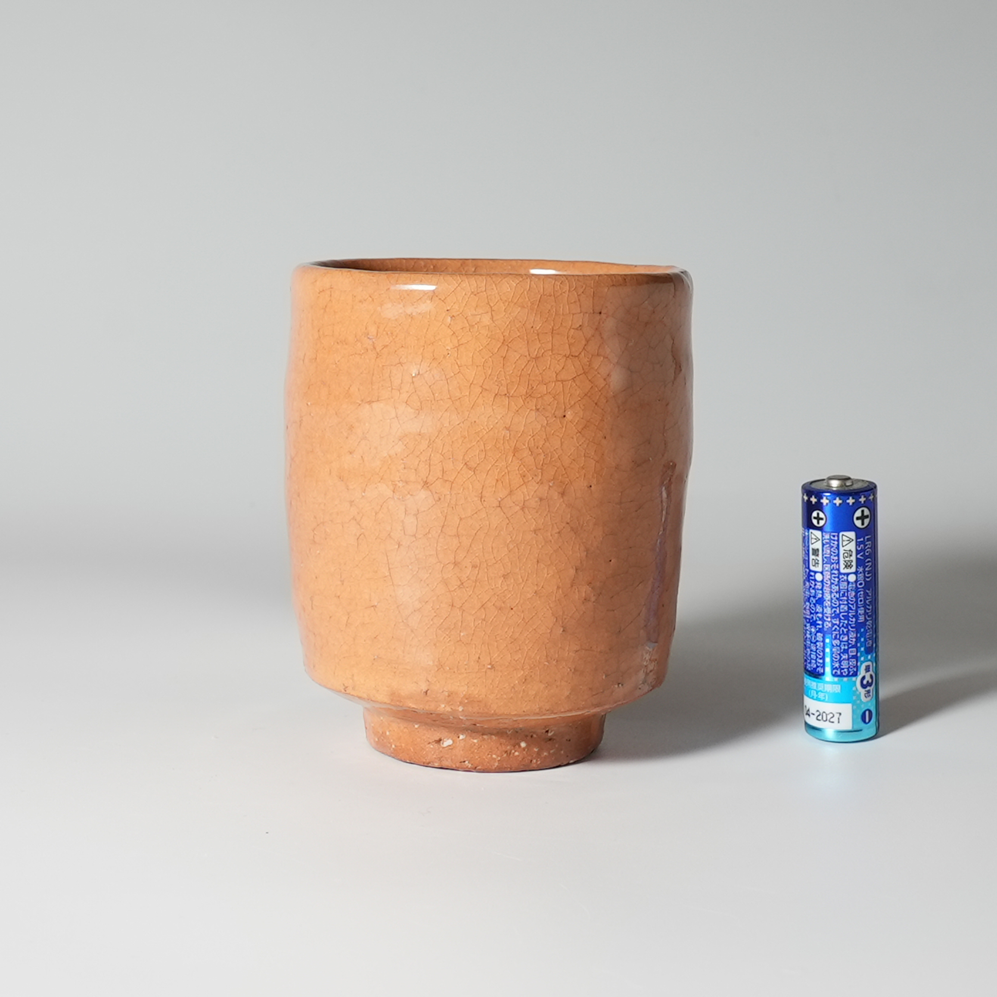 岡田窯8代 岡田裕 萩焼 菓子鉢 湯呑 木箱入 岡田裕 県指定無形文化財