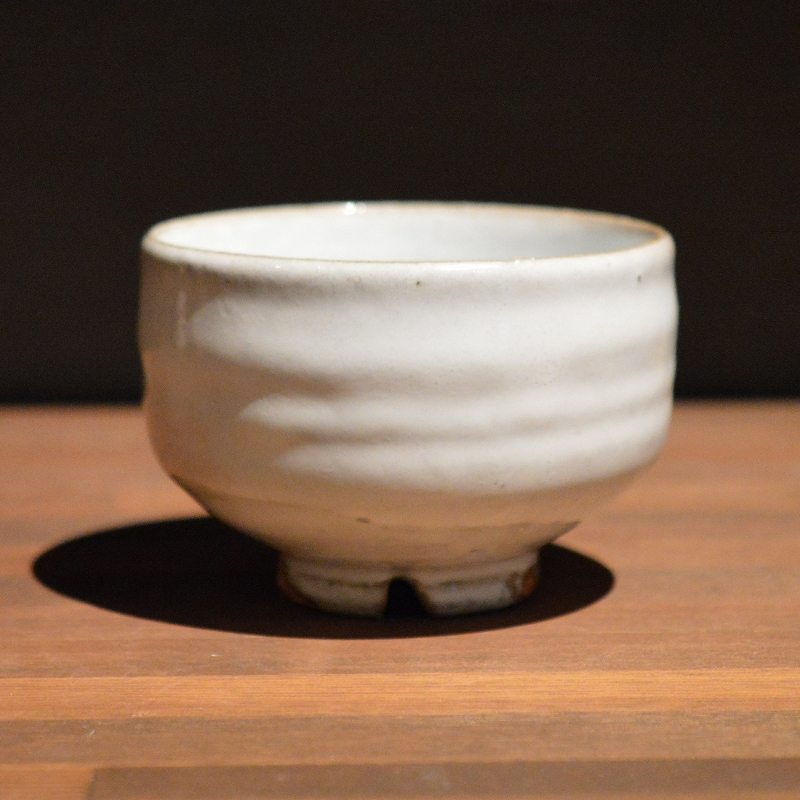 萩焼 窯変白萩茶碗 勝景庵 兼田佳炎作 | 萩焼屋Hagiyakiya ネットショップ