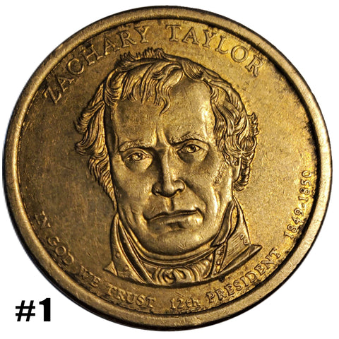 2009-D President 1849-1850 Zachary Taylor $1 Coin (7913) – Hahn's