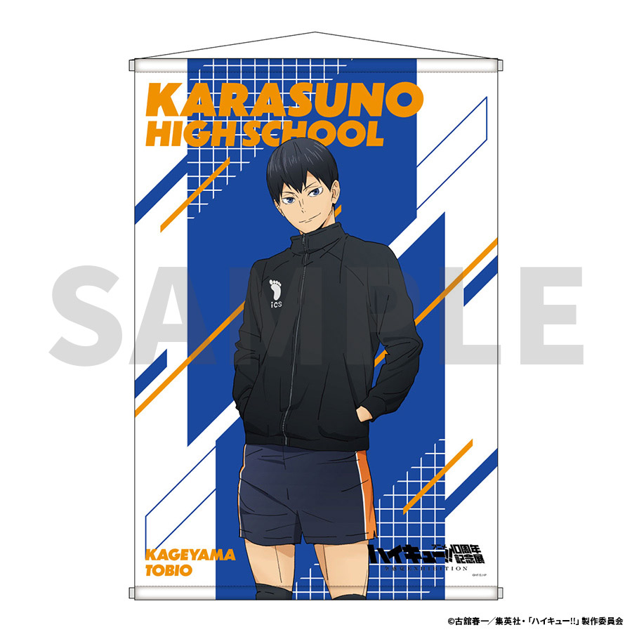 ハイキュー!!アニメ10周年記念展 全感覚EXHIBITION | タペストリー＜10