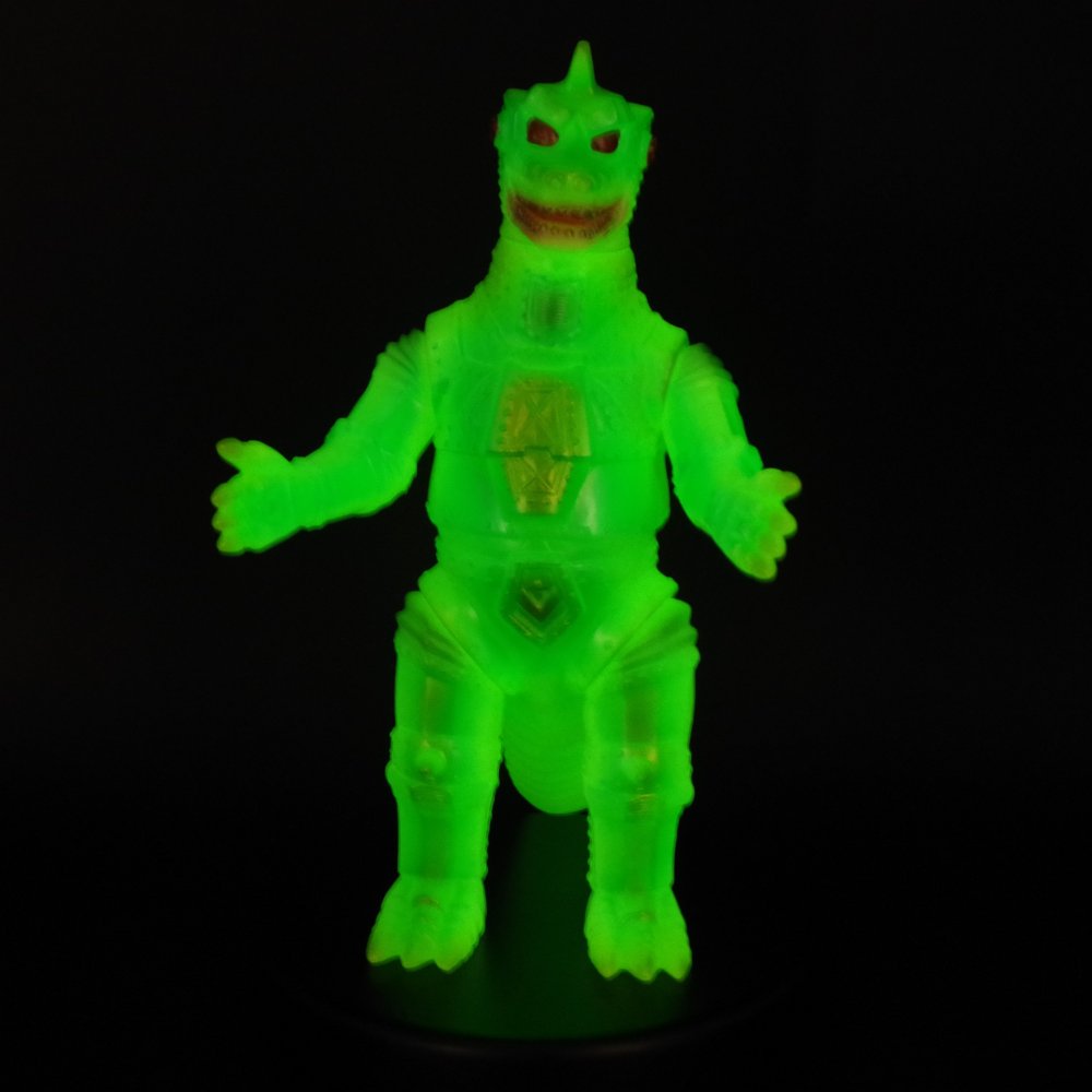 マルサン メカゴジラ グリーン蓄光青メタリック マルサン メカゴジラ