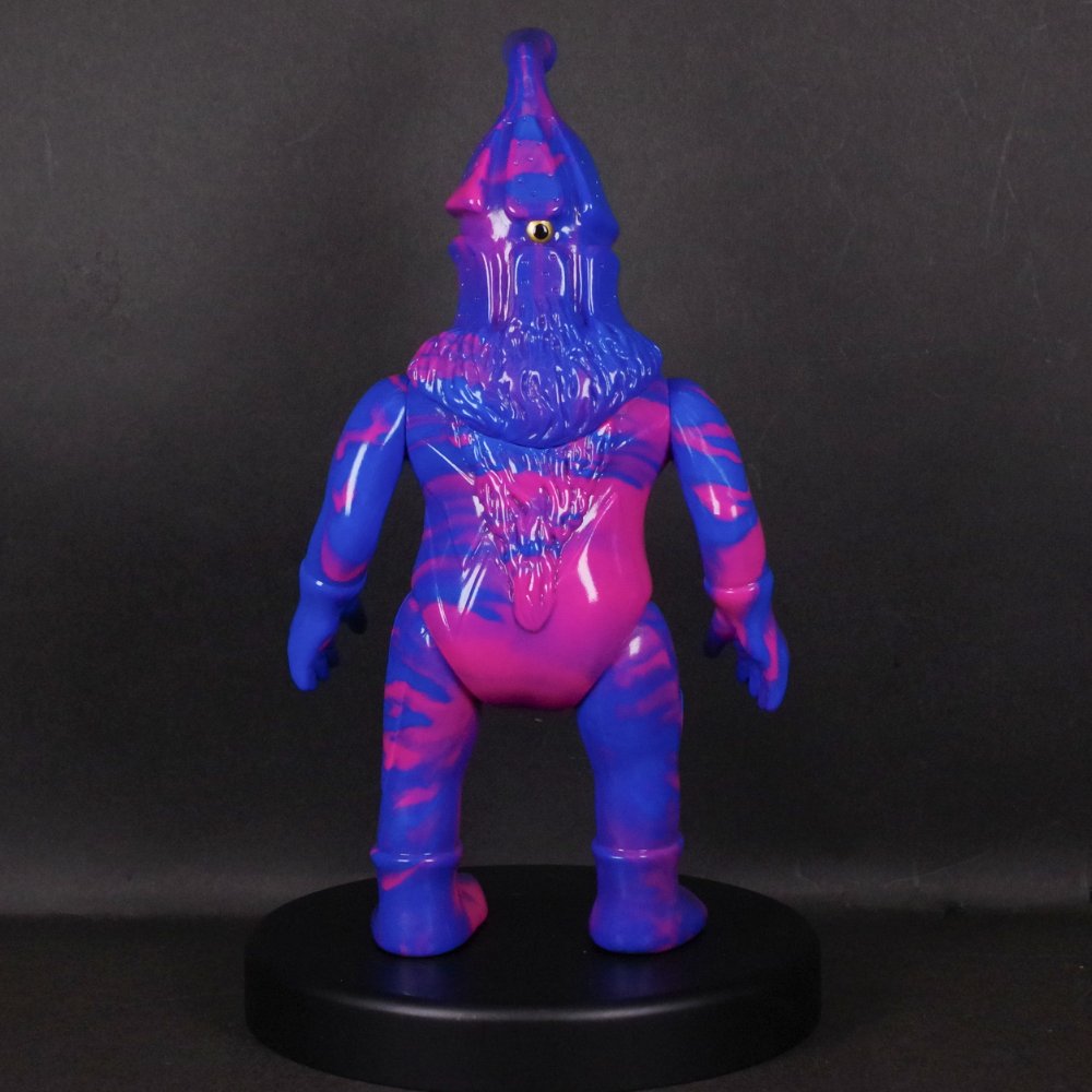 ケムール人 M1号 ワインクリア成型 スタンダードサイズ ソフビ