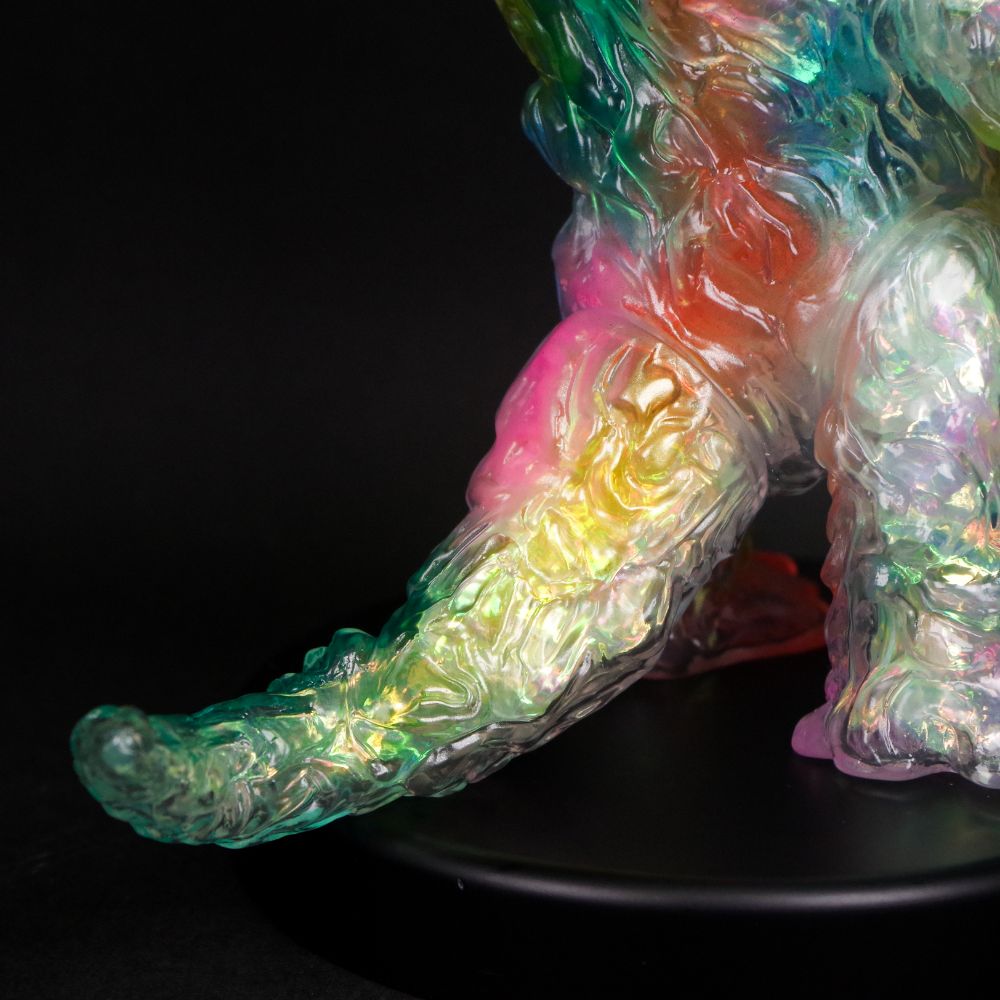 ヘドラ ブルマァク ソフビ オーロラカラー 怪獣 おもちゃ ブルマァク