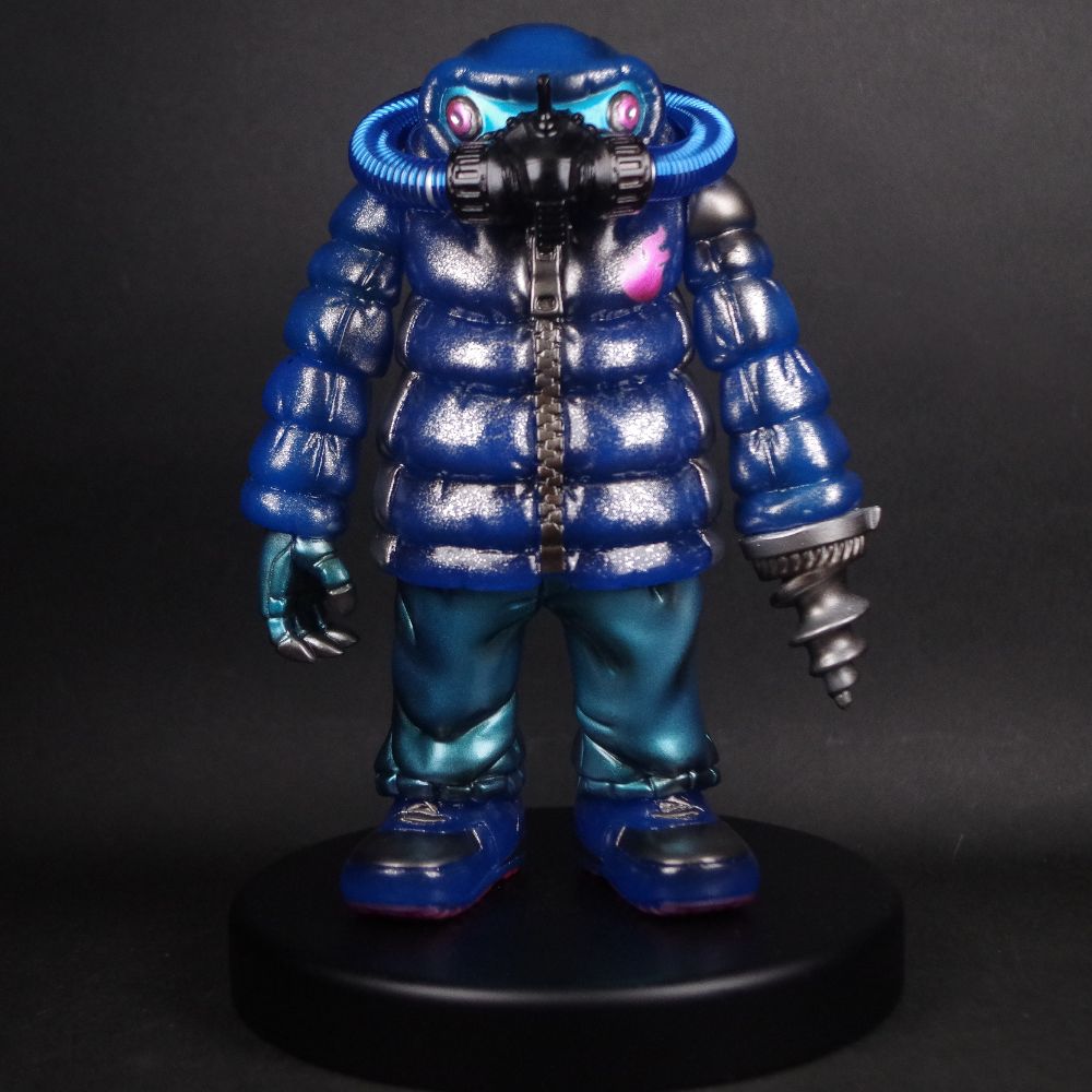 GYAROMI ゾルオイド 乳白ブルー インディーズソフビ インディーズ