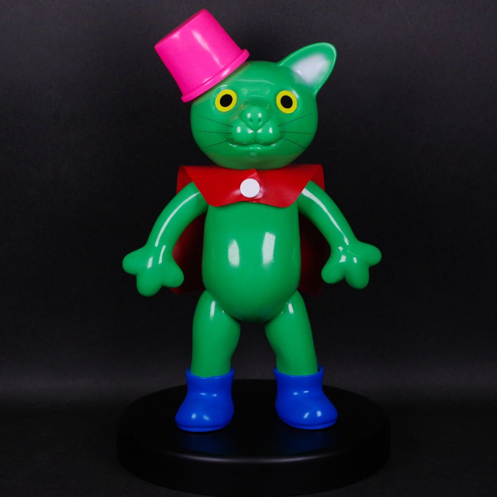 7月18日(火)18時より抽選開始】【駄玩具堂】クツネコ(グリーン)が登場