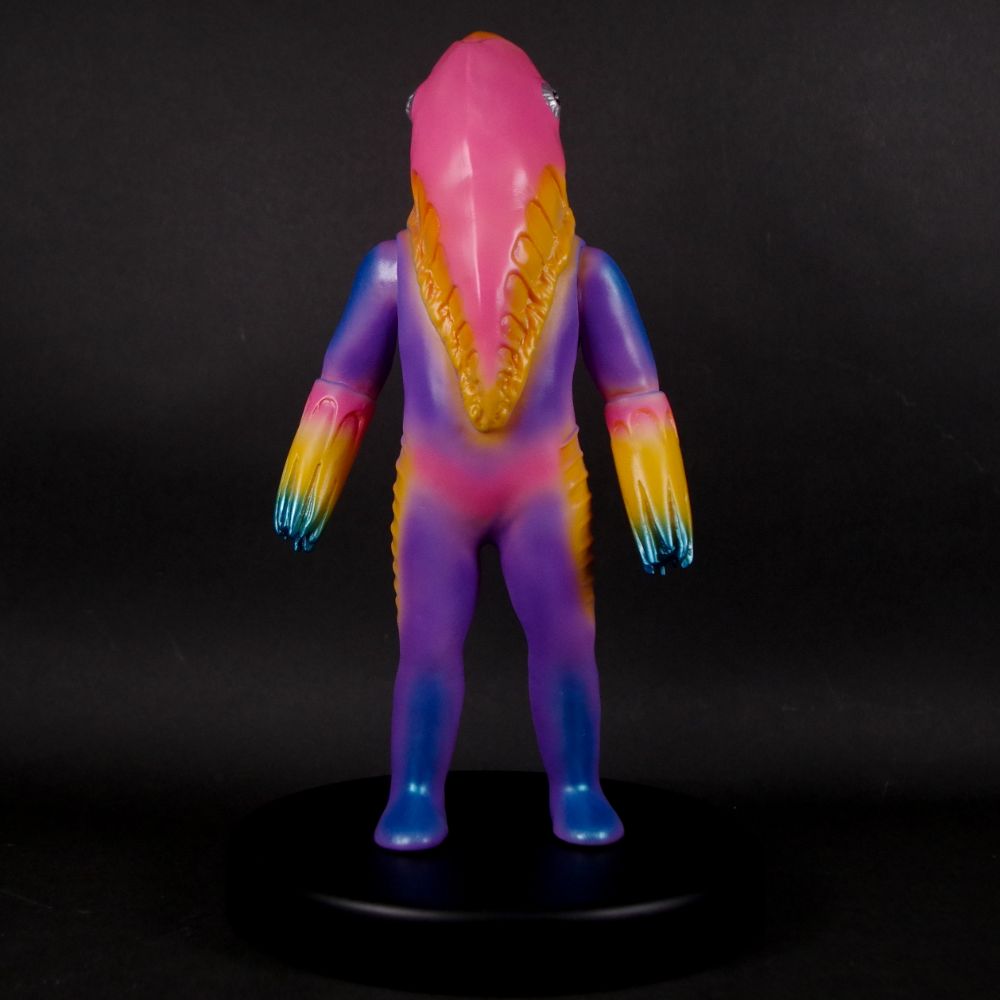 ブルマァクの怪獣シリーズ ちゃぶ台付き メトロン星人 メタリック