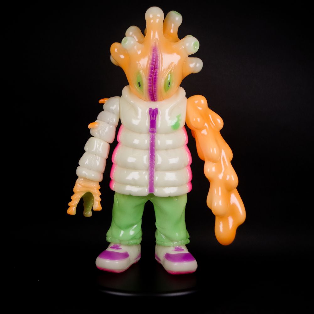 GYAROMI ギャロミ 百々目オイド ソフビ 蓄光マーブル