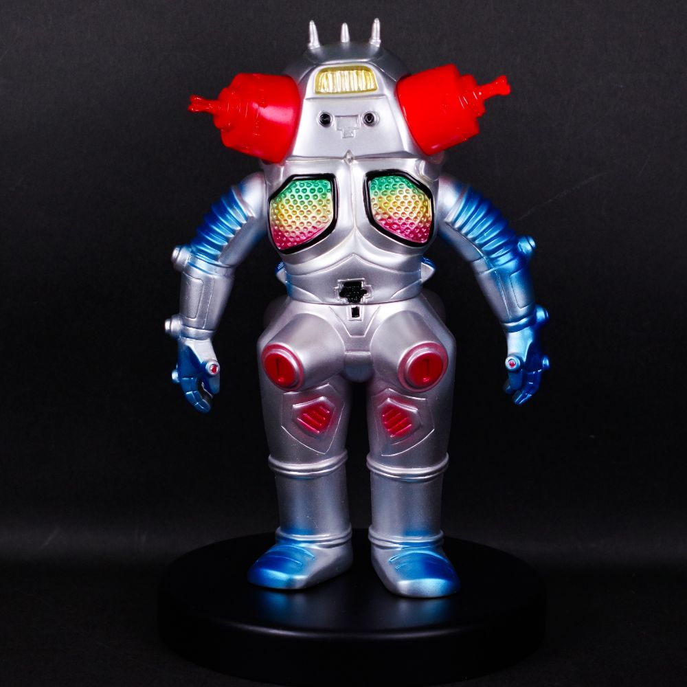 新品 ブルマァク キングジョー 蓄光ブルー ソフビ 蓄光 墓場の画廊