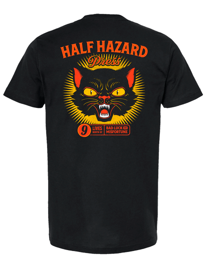 Nine Lives T-Shirt – HALF HAZARD PRESS