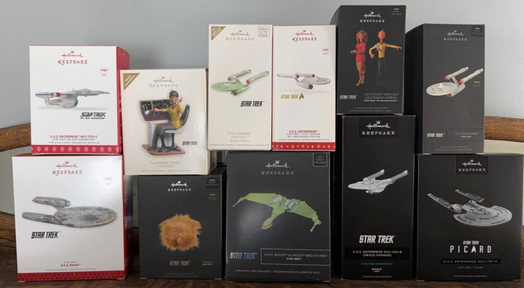 Huge Star Trek Ornament Collection Available on eBay | Hallmark