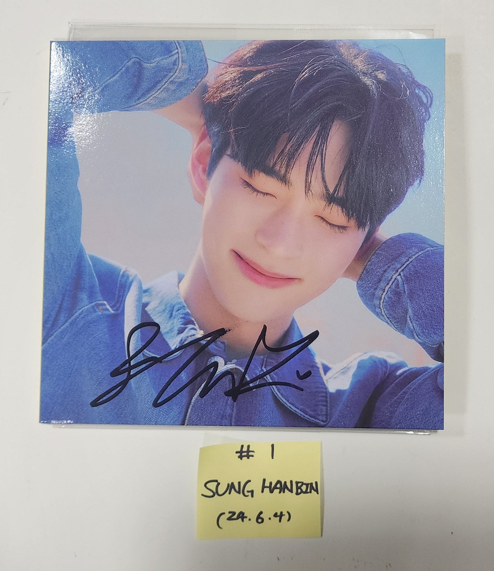 zb1 サインチェキ ジウン キム・ジウン サイン会 ヨントン サイン入り