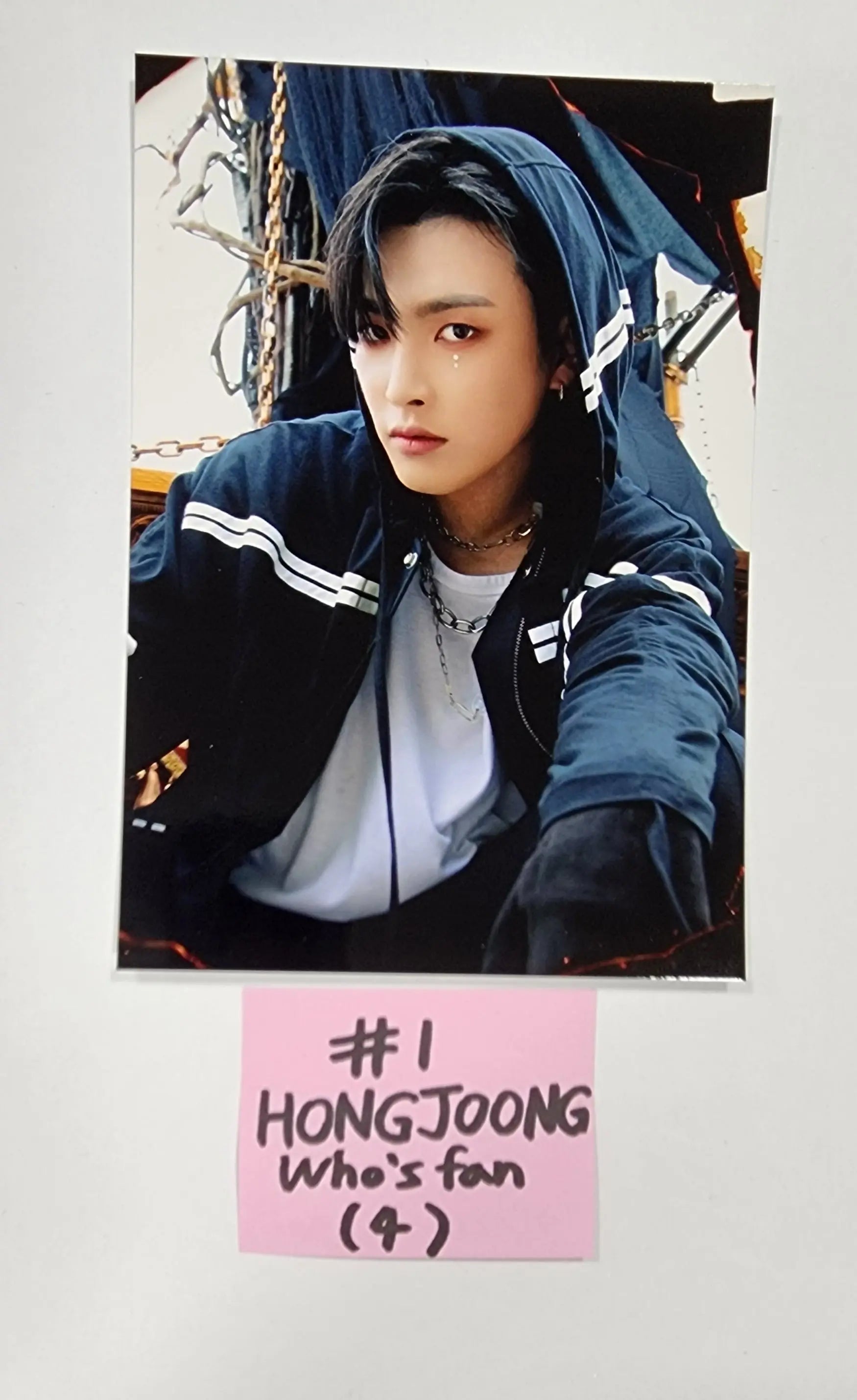 ateez アチズ ヨサン サイン入り ポラロイド ポラ チェキ 当選品 ateez