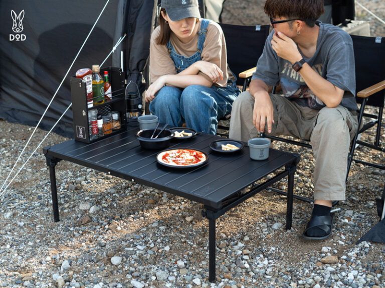 DOD ナニゲニーテーブル L ファミリー ブラック DOD ナニゲニー