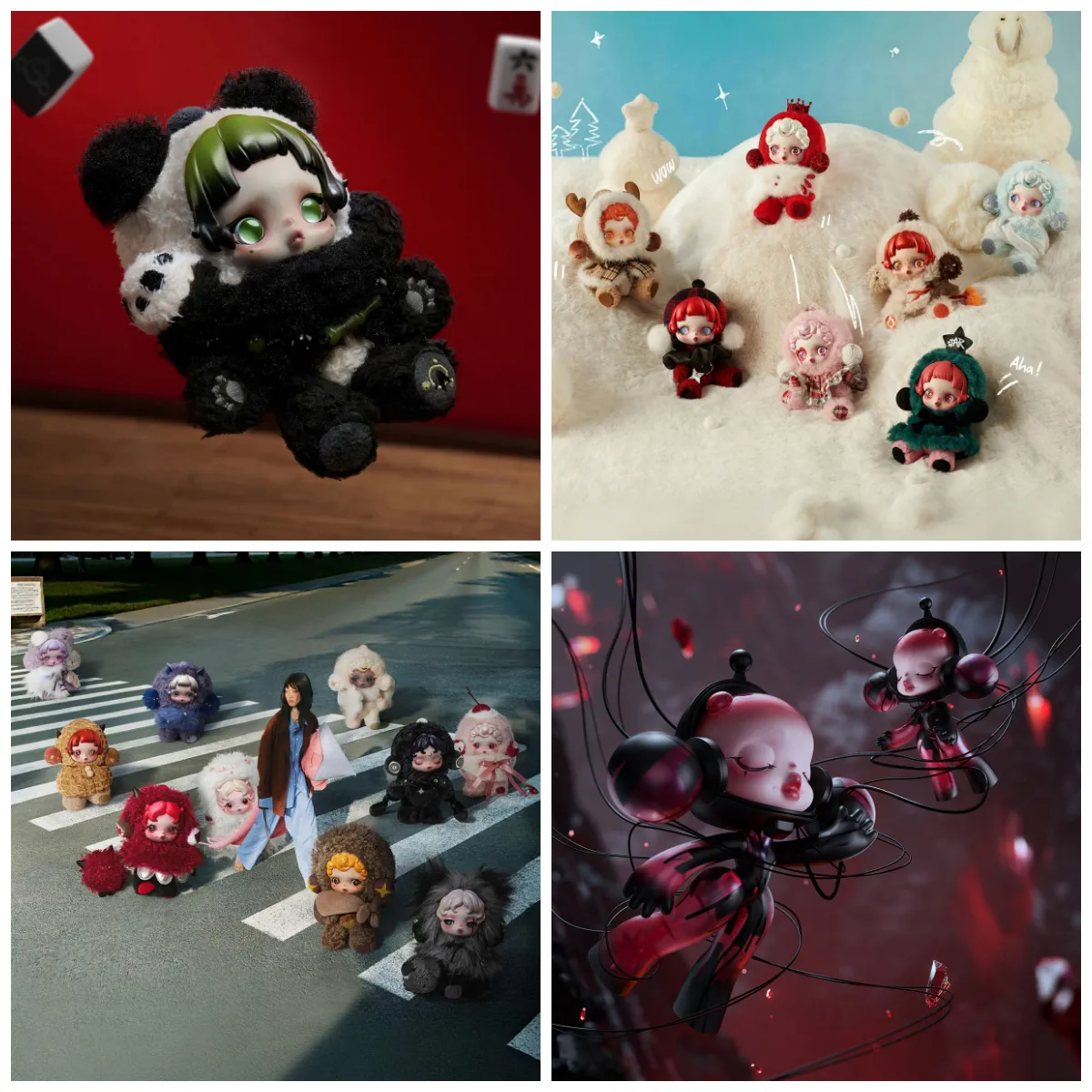 SKULLPANDA XG スカルパンダコラボ 日本限定 POPMART SKULLPANDA x XG