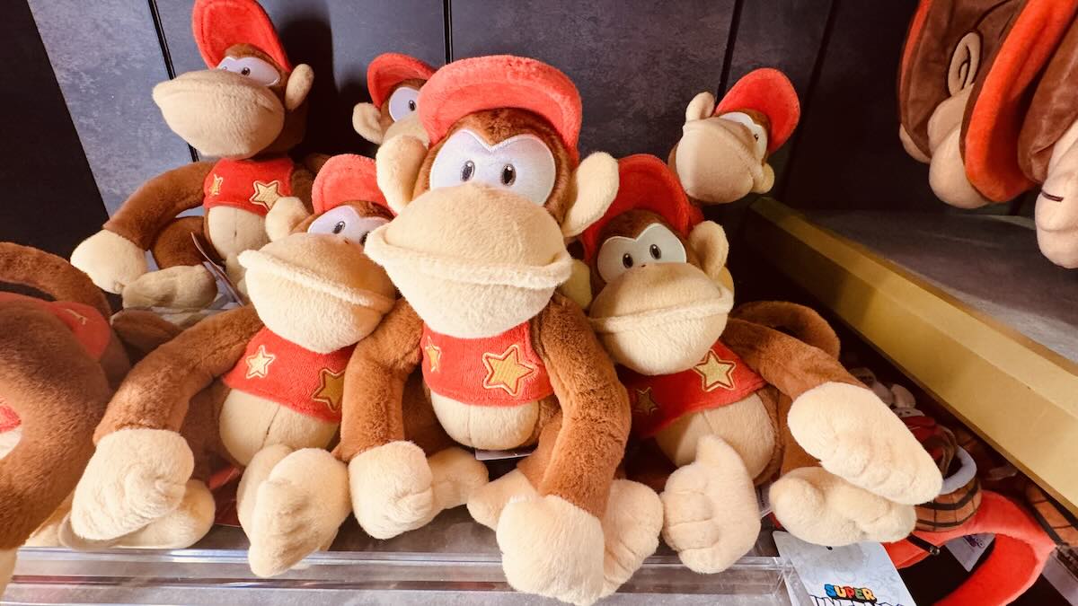 スーパードンキーコング2 ディクシーコング ぬいぐるみ スーパー