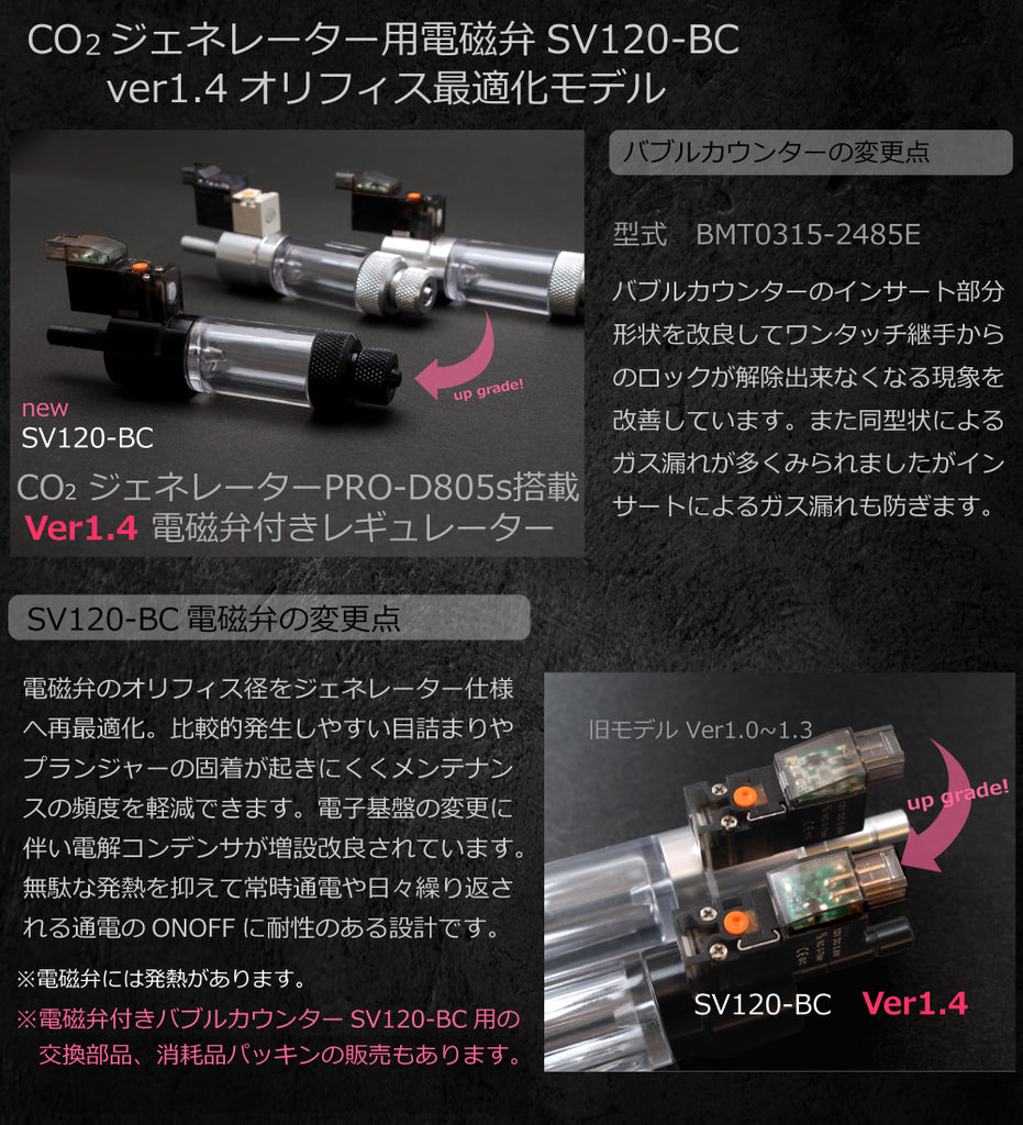 ハルデザイン CO2ジェネレーター PRO-D801s ver1.4（シルボン）