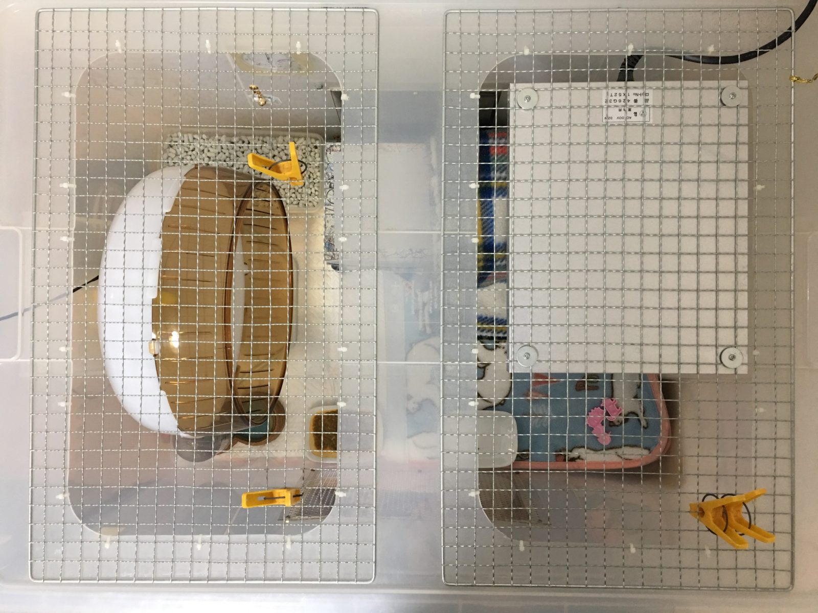 ハリネズミ アニマン ケージ 回し車 うさ暖 暖突 ヒーター セット