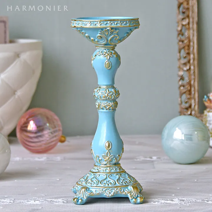 Baccaratベガ クリスタルキャンドルホルダー ブルー Baccaratベガ