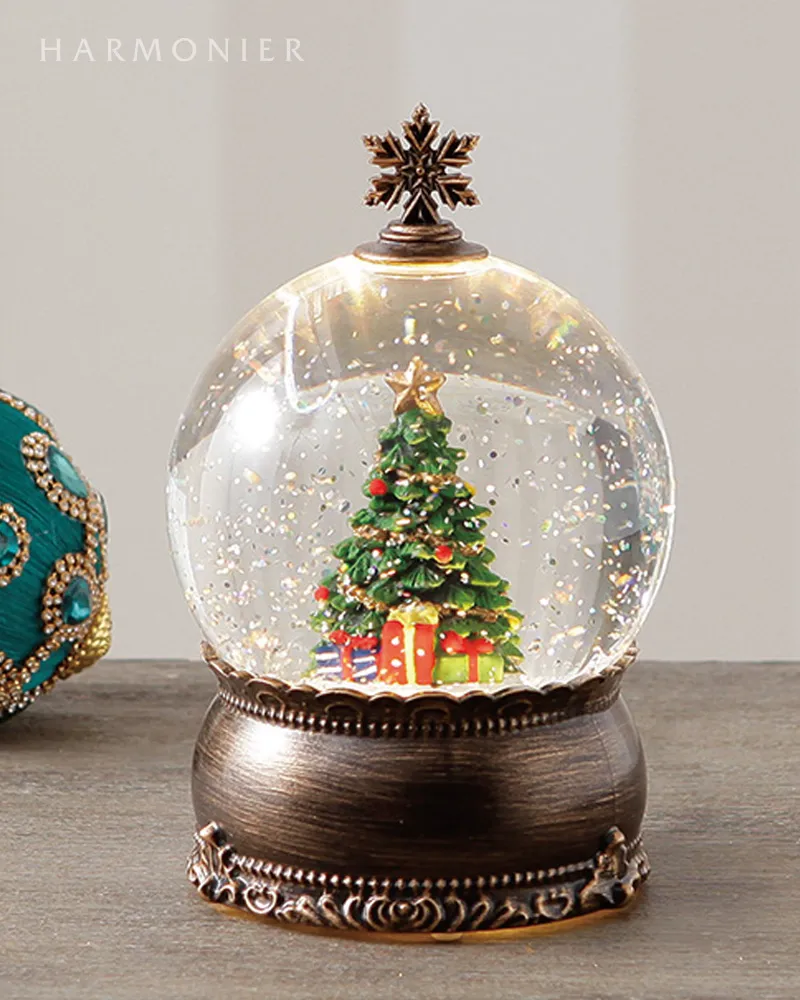 スモールスノードーム/ツリードアベース｜クリスマス雑貨の通販