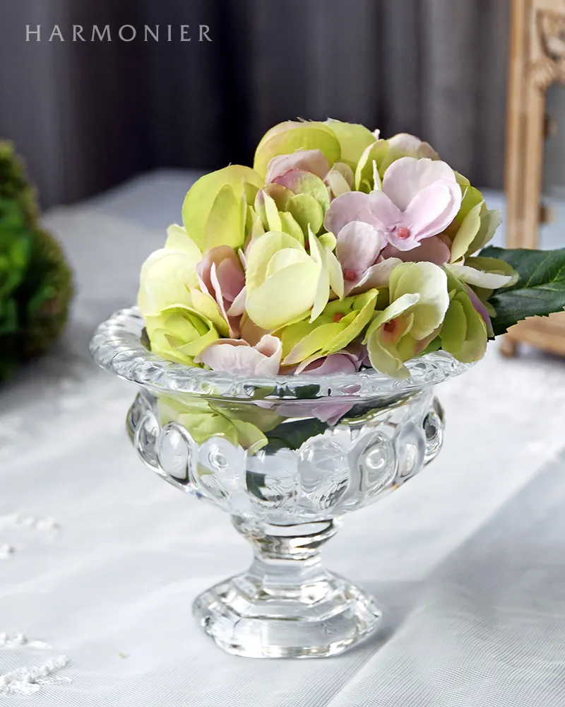 Sweden Orrefos クリスタルガラス ボウル 花瓶 小物入 置物 Sweden