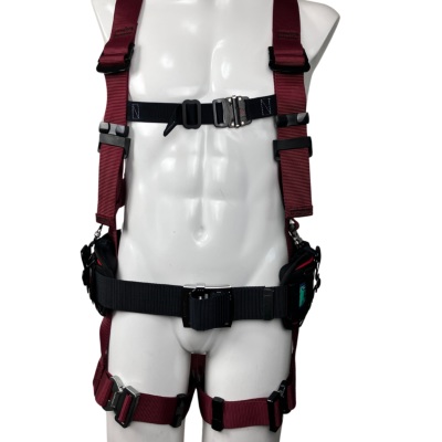 藤井電工】【メーカー取寄商品】フルハーネス単体 X型腿ベルトは水平型