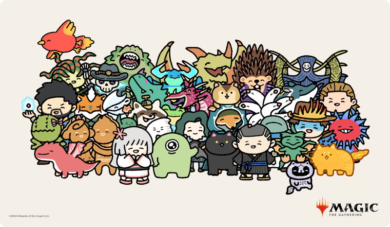 MTG FF ちびキャラプレイマット 未開封 FFちびキャラプレイマット 未