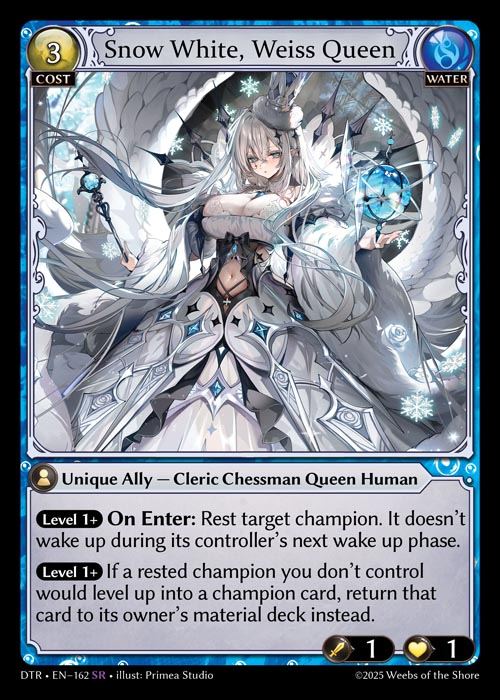 TCG専門店 蓮屋 MtG & FaB & GA / [Water] Snow White, Weiss Queen