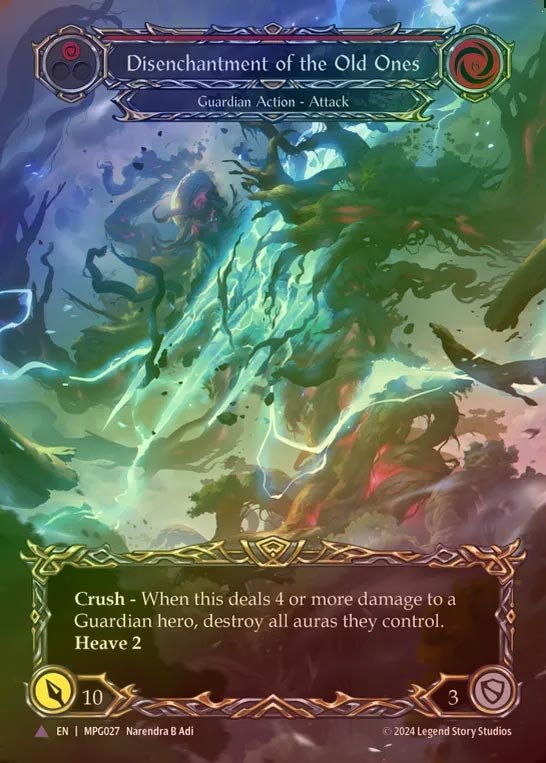 古きものの力線 marvel 英語 EN】《Cold Foil》[Guardian] Ley Line of