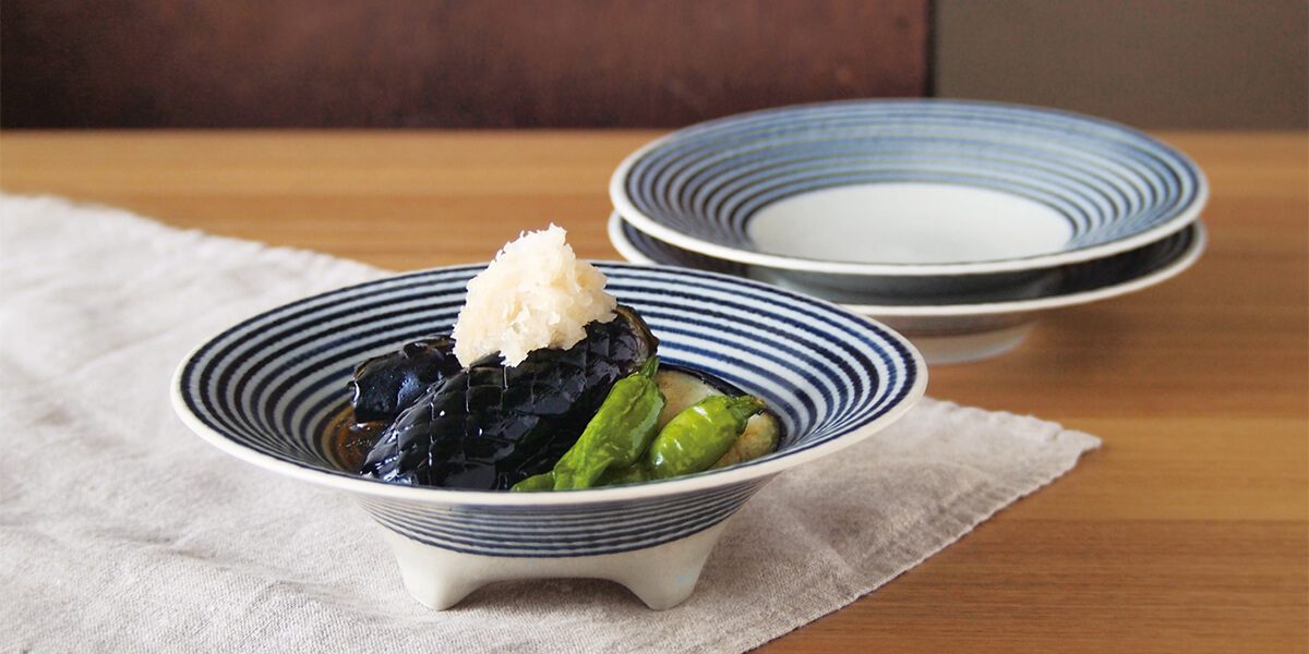 藍駒 三つ足中鉢 2個セット | すべて | マルヒロオンラインショップ