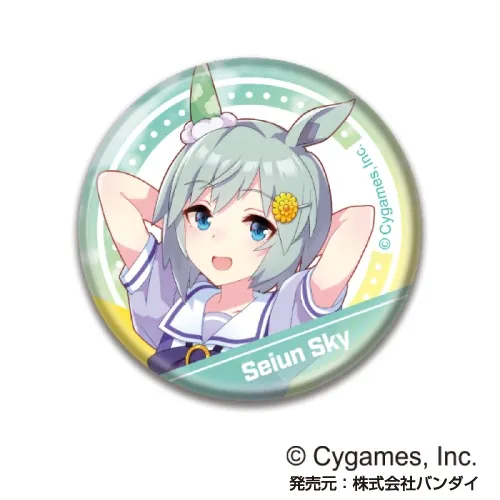 ウマ娘 ワンダーアキュート CANバッジ アートスタンド ウマ娘 ワンダー