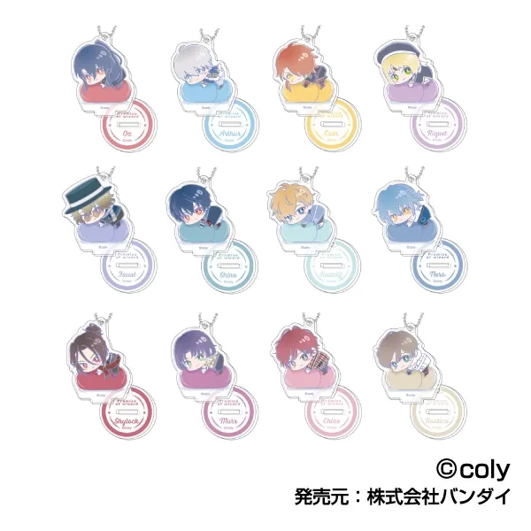 まほやく ナムコ namco アクリルキーホルダー17点 33062-1623-