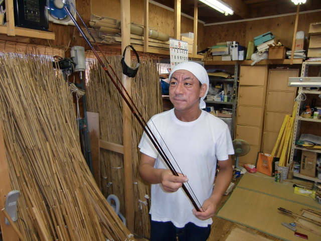 高野山麓 橋本新聞 » 〝紀州へら竿〟国の伝統工芸品に…竿師「一層精進」