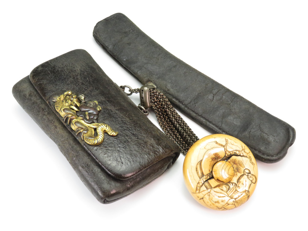 江戸時代〜明治時代 根付 【仙人】 アンティーク 印籠 江戸時代〜明治