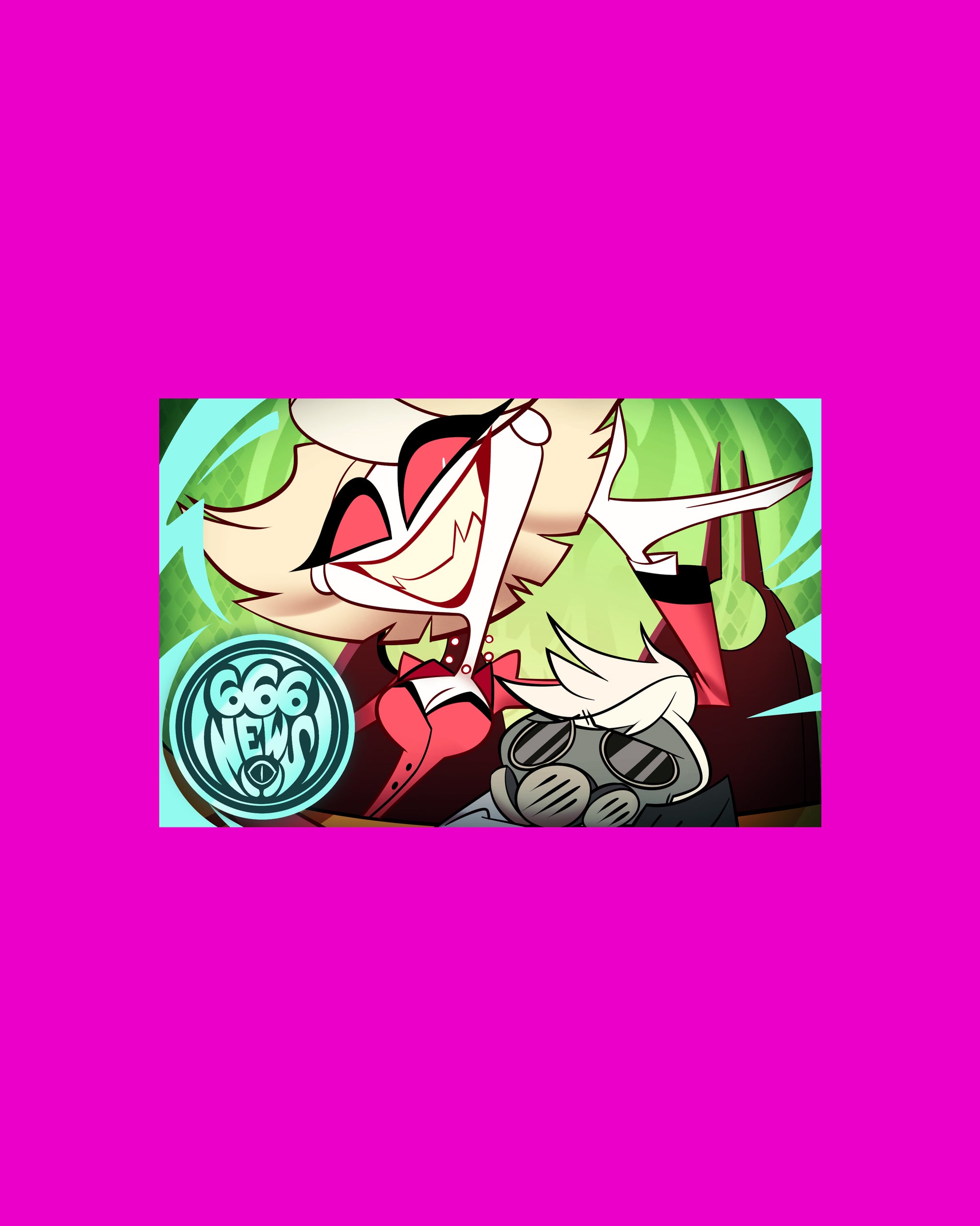 ポスター Hazbin Hotel VoxTek In-Universe Poster Angel Dust Live