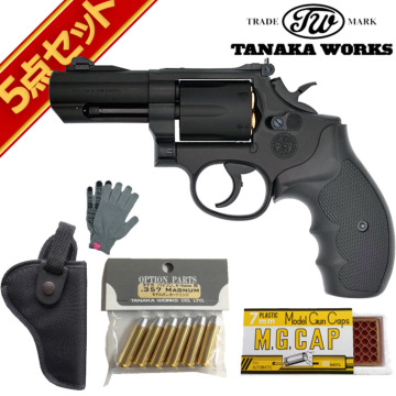 タナカワークス S&W M19 PC K-comp Ver.3 HW ブラック 3インチ 発火式