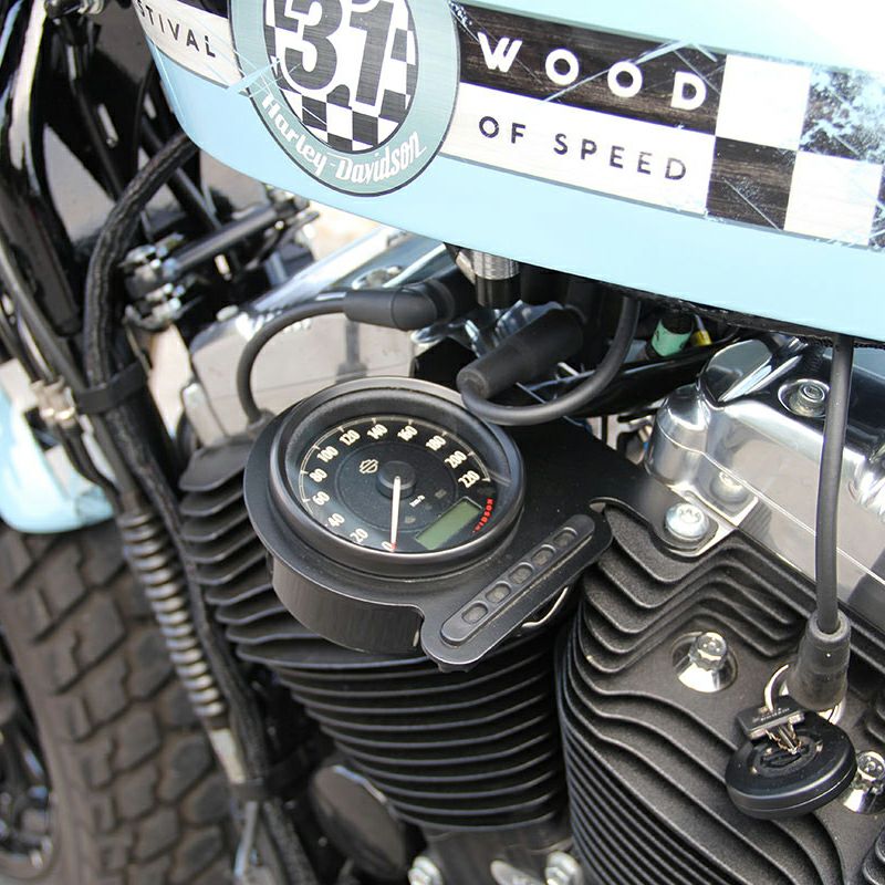 スポーツスター メーター＆メーター移設キット｜ハーレーカスタム